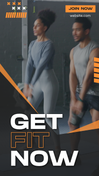Ready To Get Fit Instagram Story Design