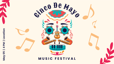 Cinco De Mayo Music Fest Facebook event cover Image Preview