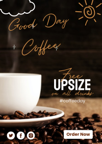 Good Day Coffee Promo Flyer Design