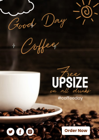 Good Day Coffee Promo Flyer Image Preview