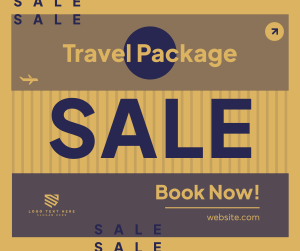 Travel Package Sale Facebook post Image Preview