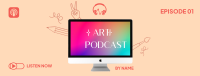 Art Podcast Episode Facebook cover Image Preview
