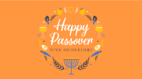 Passover Wreath Facebook event cover Image Preview