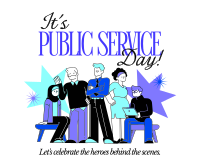 United Nations Public Service Day Facebook Post Design