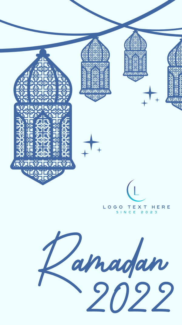 Ornate Ramadan Lamps Instagram Story Design Image Preview