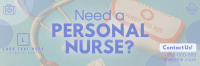 Modern Personal Nurse Twitter header (cover) Image Preview