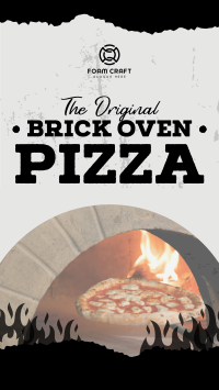 Brick Oven Pizza YouTube Short Image Preview