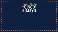 Fiesta Celebration Zoom background Image Preview