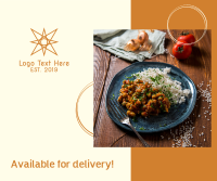 Meal Delivery Facebook post Image Preview