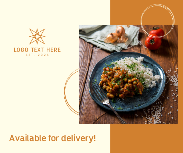 Meal Delivery Facebook Post Design Image Preview
