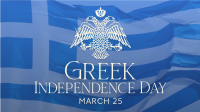Traditional Greek Independence Day Facebook event cover Image Preview