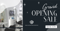 Salon Opening Discounts Facebook Ad Design