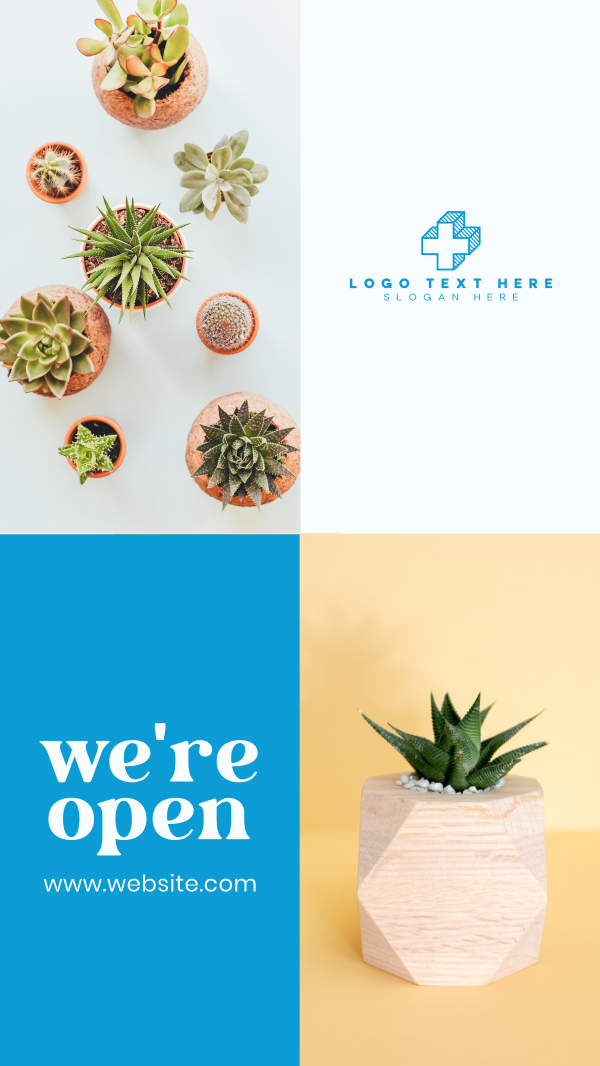 Plant Shop Opening Facebook Story Design Image Preview