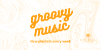 Groovy Music Twitter post Image Preview