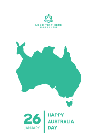 Australia Day Event Poster Design