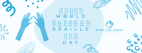 World Braille Day Facebook Cover Design