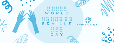 World Braille Day Facebook cover Image Preview