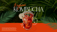 Organic Kombucha Video Image Preview