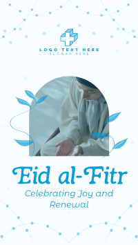 Blessed Eid Mubarak YouTube Short Image Preview