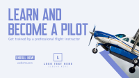 Flight Training Program Facebook event cover Image Preview