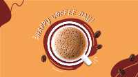 Coffee Day Scribble Facebook event cover Image Preview