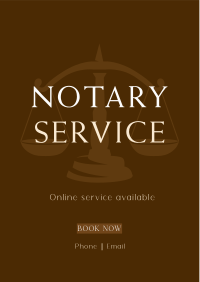 Legal Notary Flyer Image Preview