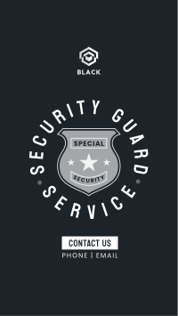 Top Badged Security Facebook Story Design