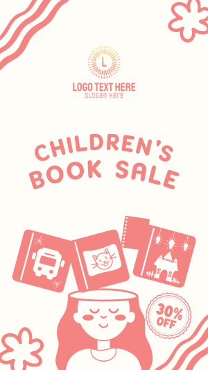 Kids Book Sale Instagram story