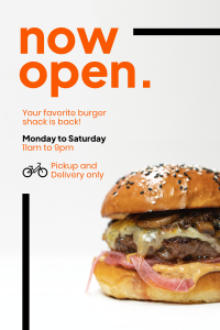 Burger Shack Opening Pinterest Pin Image Preview