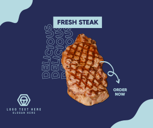 Fresh Steak Facebook post Image Preview