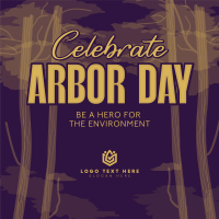 Celebrate Arbor Day Linkedin Post Image Preview
