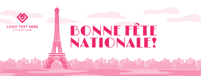 Bonne Fête Nationale Facebook cover Image Preview