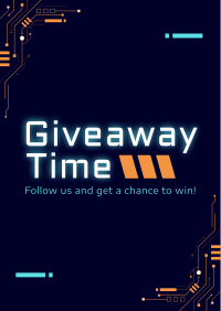 Circuit Board Giveaway Poster Image Preview