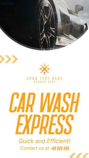 Car Wash Express Facebook story Image Preview