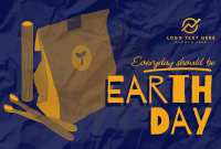 Earth Day Everyday Pinterest Cover Design