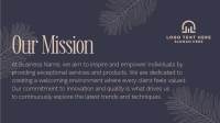 Minimalist Brand Mission Animation Image Preview