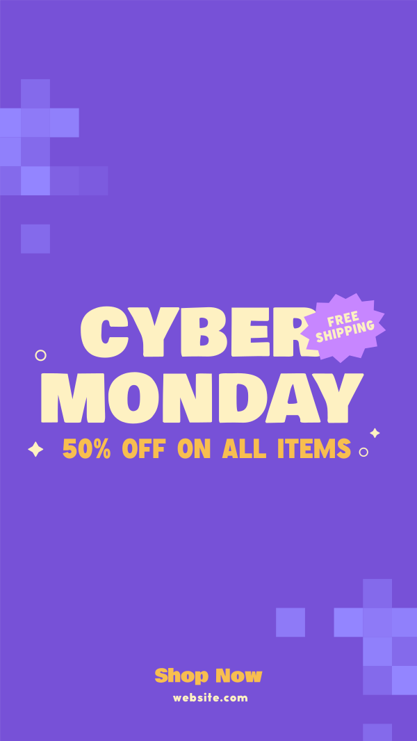 Cyber Monday Offers Instagram Story Design Image Preview