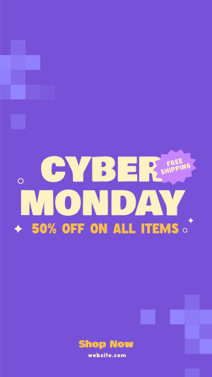 Cyber Monday Offers Instagram story Image Preview