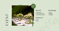 Organic Wedding Facebook ad Image Preview