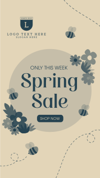 Spring Bee Sale Video Image Preview