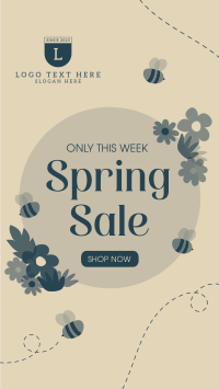 Spring Bee Sale TikTok Video Preview