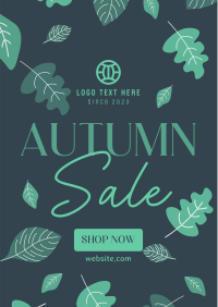 Deep  Autumn Sale Flyer Design