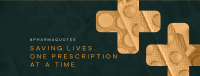 Prescriptions Save Lives Facebook Cover Design