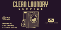 Clean Laundry Wash Twitter post Image Preview