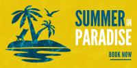 Summer in Paradise Twitter post Image Preview