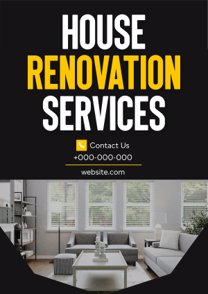 Renovation Services Flyer Image Preview