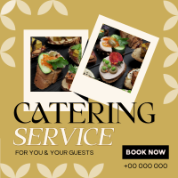 Catering Service Business Instagram Post Design