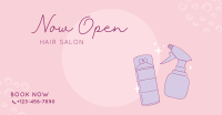 Hair Salon Opening Facebook ad Image Preview