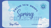 Sky Spring Collection Facebook Event Cover Design