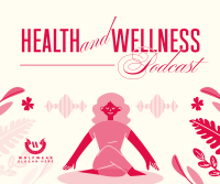 Health & Wellness Podcast Facebook Post Design